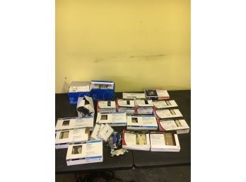 Lot Of Modern Electrical Switches, Outlets, And Supplies