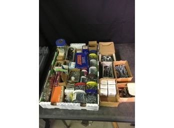 Big Lot Of Screws And Misc Hardware