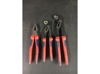 Set Of 3 Knipex Pliers