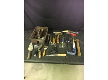 Box Lot Of Misc Tools