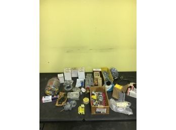 Big Lot Of Electrical Parts And Supplies