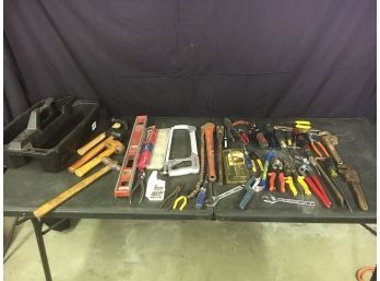 Huge Table Lot Of Tools
