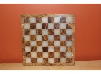 Vintage Natural Stone Chess Checkerboard