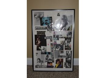 Vintage Beatles Poster Framed