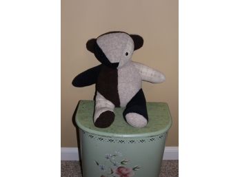 Nice Patchwork Teddy Bear From Main Patchwork Co