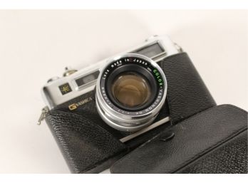 Vintage Yashica Camera With Case Electro 35