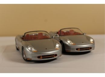 Lot Of 2 Porsche Boxster By Burago Scale Model Cars Collectibles