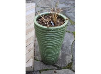 Large Outdoor Green Planter Flowr Pot