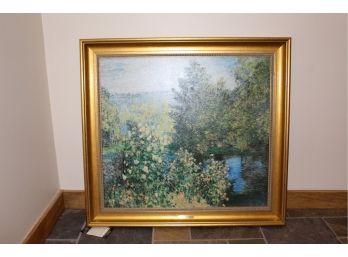 Vintage Claude Monet Oil Painting Reproduction Denunzio The Masters Collection