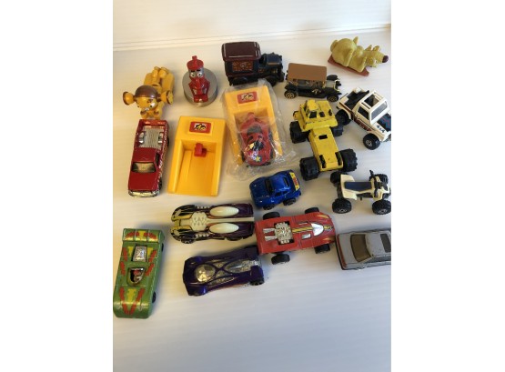 Vintage Lot Of Toy Diecast Cars