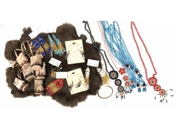 Native American Style Costume Jewelry Lot