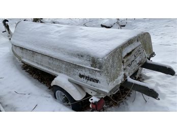 12' Aluminum Boat With 1995 Shore Land'r Trailer