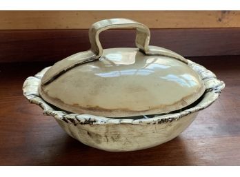 Pottery Bowl With A Lid