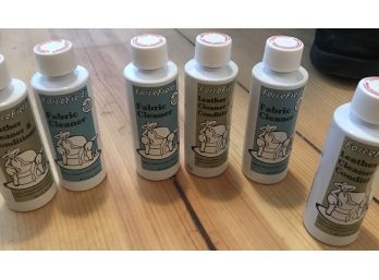 Six Four Ounces Bottles Of Leather/fabric Cleaner Conditioner