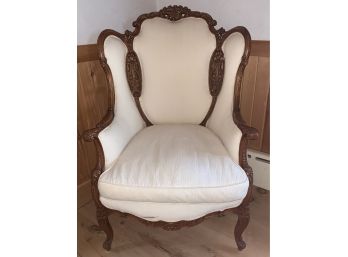 Beautiful Carved Parlor Chair