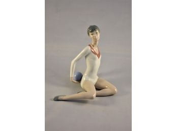 LLadro 'Gymnast Exercise With Ball' Figurine No 5333