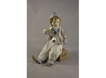 LLadro 'Pierrot In Preparation' Figurine No 06257