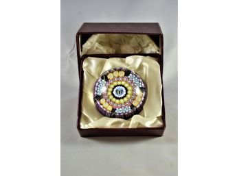 Perthshire 'Millefiori Butterfly Weight' 164/300 Paperweight PP110