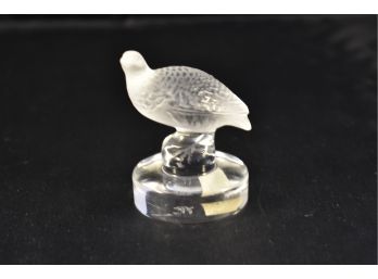 Lalique Crystal Pheasant