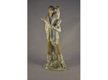 Lladro 'Shepard Boy With Goat' Figurine No 4506