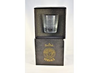 Pair Of Versace By Rosenthal 'Old Whiskey Double' Glasses Lot 1