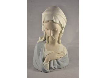 Lladro 'Madonna Bust' Figurine No 4649 (Matte Finish)