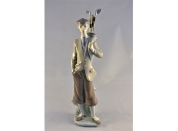 Lladro 'Waiting To Tee Off' Retired Figurine No 05301