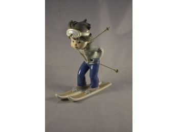 Lladro 'Sport Billy Skier' Figurine No 5136