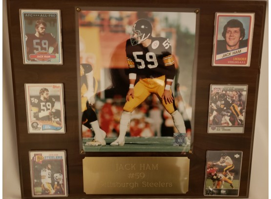 Pittsburgh Steelers Jack Ham #59 Plaque