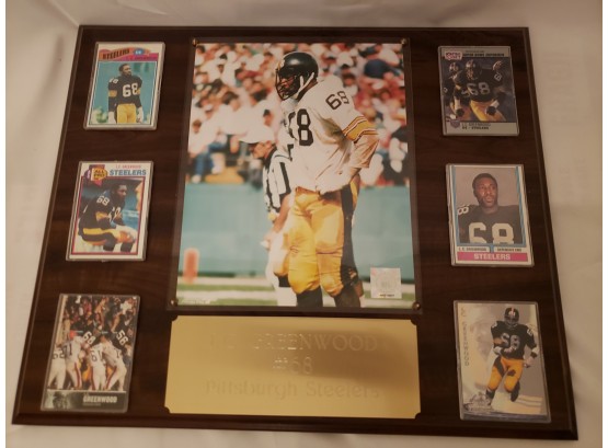 Pittsburgh Steelers L.C. Green Plaque