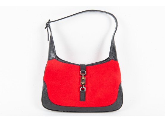 Red And Black Gucci Handbag