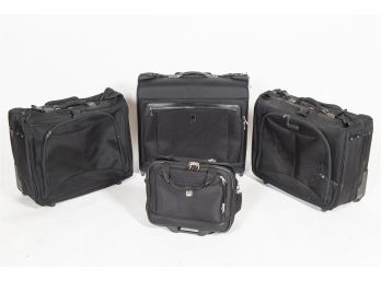 Collection Of Black Luggage