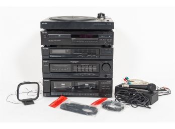 Collection Of Vintage Sony Audio Equipment