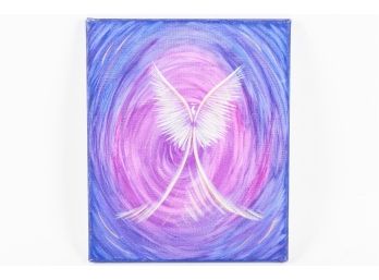 Abstract Painting Of An Angel