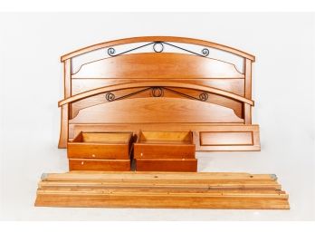 Bed Frame With Storage Compartments