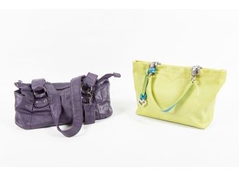 Eclectic Pair Of Handbags