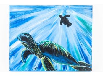 JCP Sea Turtle Painting