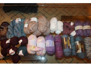 Huge Yarn Lot W/ Merino Cashmere, Valley Yarns, Nashua, Stylecraft Wool, Sirdar, Rowan, Patons, Bernat & More