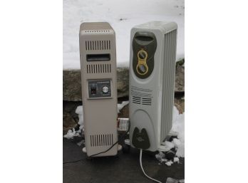 Oil Filled Radiator Space Heaters From Lakewood & Pelonis 1500 Watts