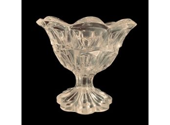 Fluted, Scalloped Tall Candy Dish