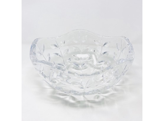 Cut Crystal Serving Bowl By Tiffany & Co.