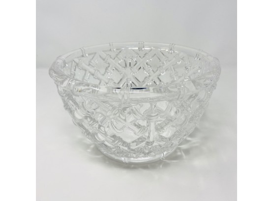 Tiffany & Co. Cut Crystal Serving Bowl