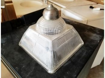 Antique Style Glass Semi Flush Mount Lamp Cover