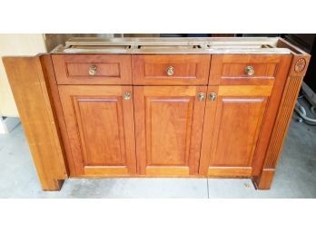 Solid Wood Partial Kitchen Bottom Cabinet