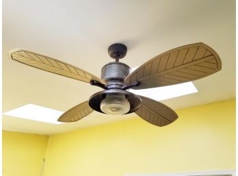 Hunter Tropical Leaf Ceiling Fan/Light Fixture - You Remove!