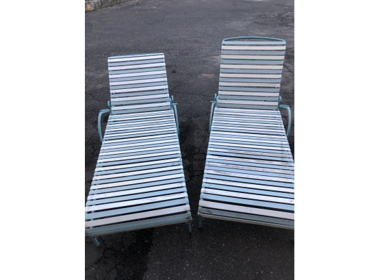 Mid-century Outdoor Lounge Chairs