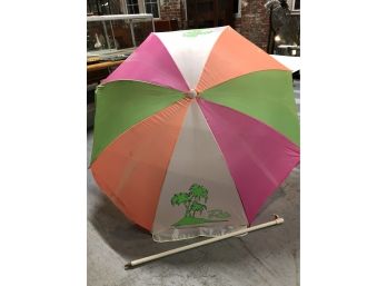80's Beach Umbrella