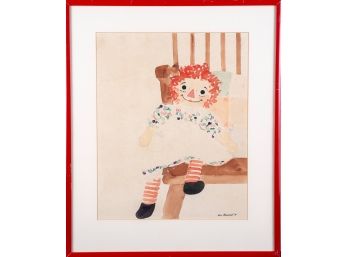 Raggedy Ann Doll By Star Pancoast '75