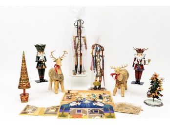 Christmas Decor - Original One-of-a-Kind Figurines, Nutcrackers And More