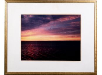 Ocean & Sky Framed Photograph